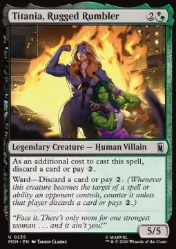 Titania, Rugged Rumbler