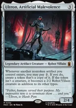 Ultron, Artificial Malevolence