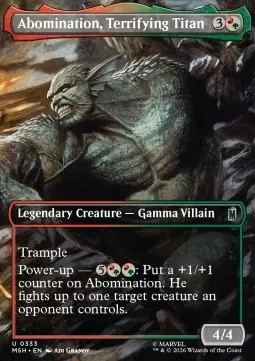 Abomination, Terrifying Titan