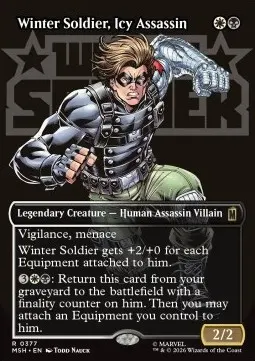 Winter Soldier, Icy Assassin