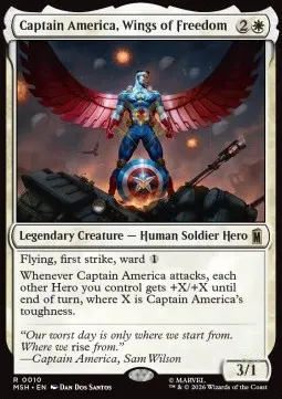 Captain America, Wings of Freedom