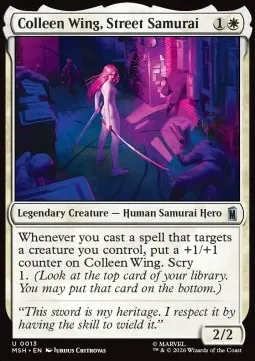 Colleen Wing, Street Samurai