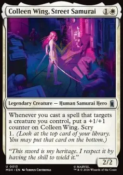 Colleen Wing, Street Samurai