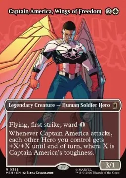 Captain America, Wings of Freedom
