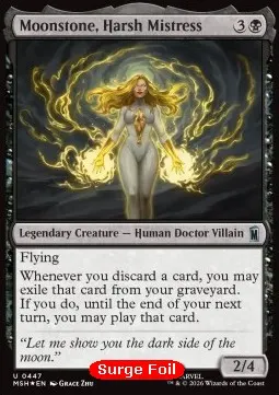 Moonstone, Harsh Mistress