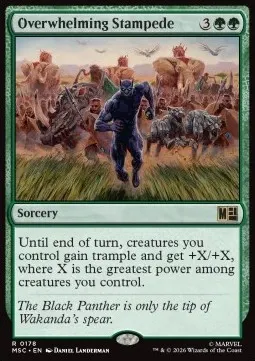 Overwhelming Stampede