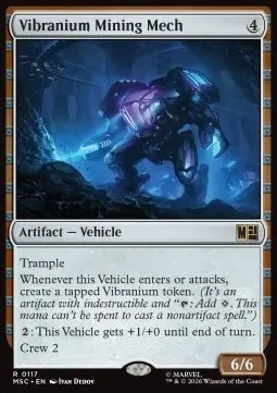 Vibranium Mining Mech