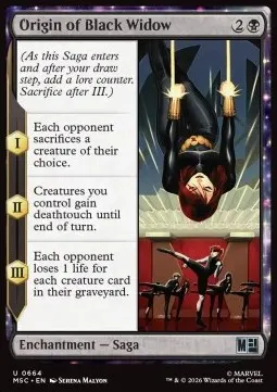 Origin of Black Widow