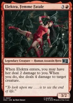 Elektra, Femme Fatale