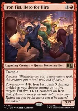Iron Fist, Hero for Hire