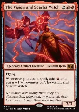 The Vision and Scarlet Witch