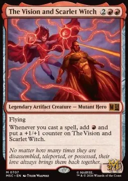 The Vision and Scarlet Witch