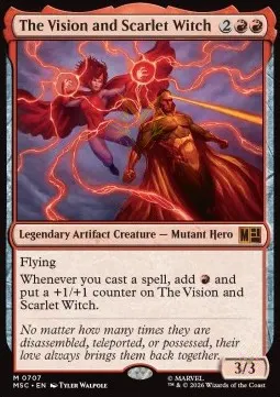The Vision and Scarlet Witch