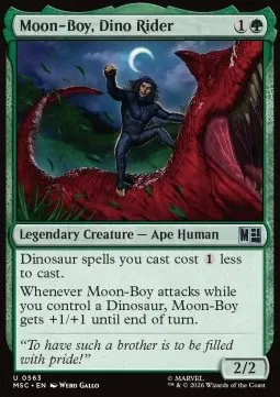 Moon-Boy, Dino Rider