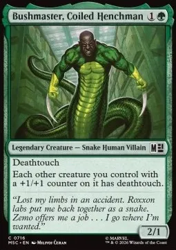 Bushmaster, Coiled Henchman