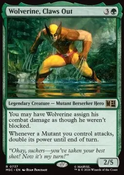 Wolverine, Claws Out