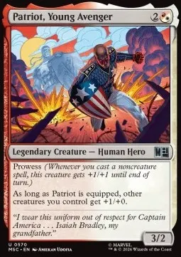 Patriot, Young Avenger