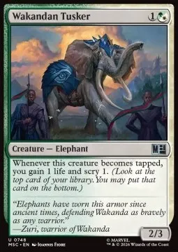 Wakandan Tusker