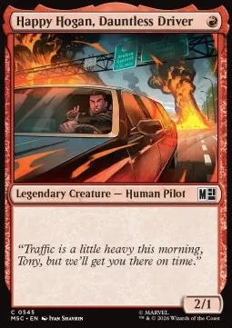Happy Hogan, Dauntless Driver