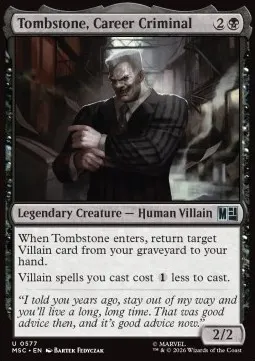 Tombstone, Career Criminal