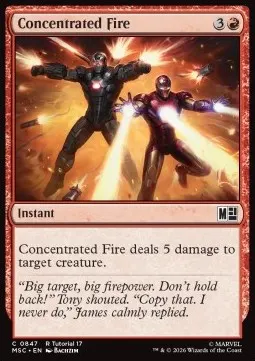 Concentrated Fire
