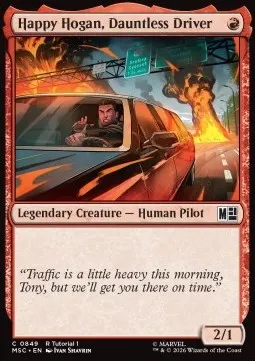 Happy Hogan, Dauntless Driver