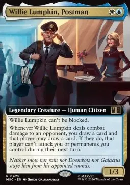 Willie Lumpkin, Postman