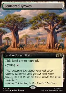 Scattered Groves