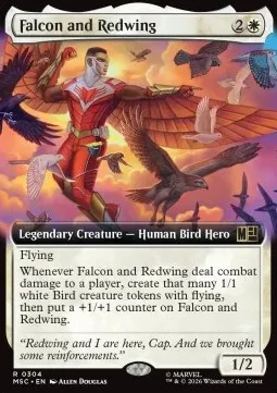 Falcon and Redwing