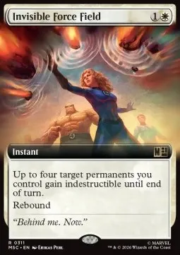 Invisible Force Field