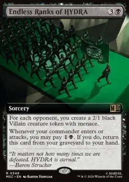 Endless Ranks of HYDRA