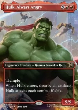 Hulk, Always Angry