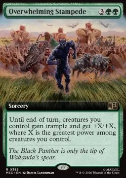 Overwhelming Stampede
