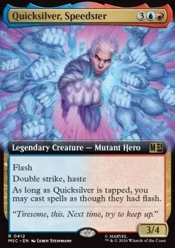Quicksilver, Speedster