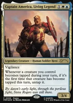Captain America, Living Legend
