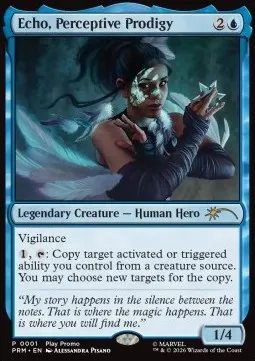 Echo, Perceptive Prodigy