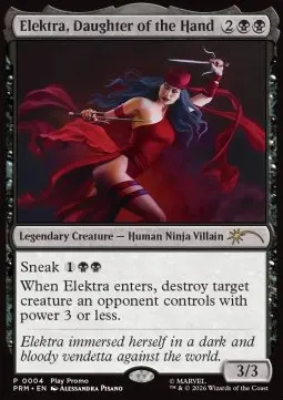 Elektra, Daughter of the Hand