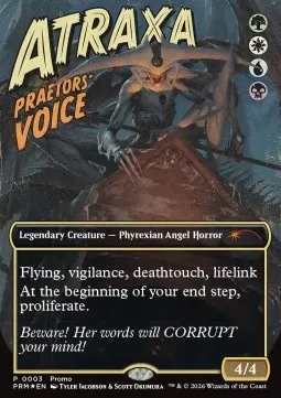 Atraxa, Praetors' Voice