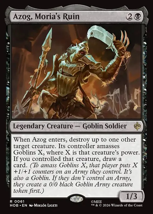 Azog, Moria's Ruin