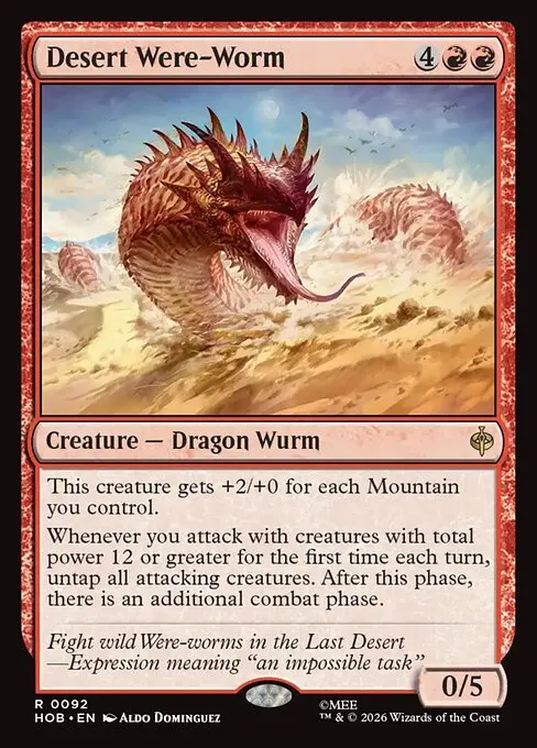 Desert Were-Worm