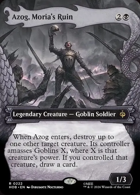Azog, Moria's Ruin