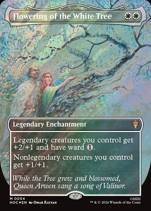 Flowering of the White Tree