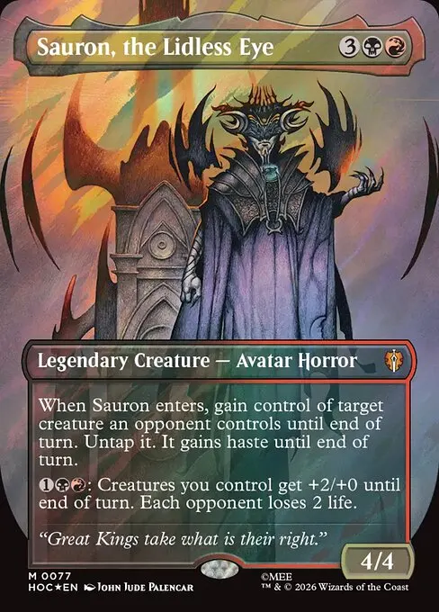 Sauron, the Lidless Eye