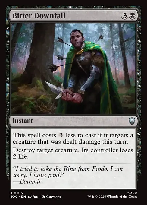 Bitter Downfall