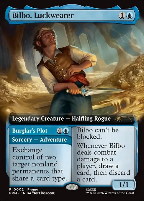 Bilbo, Luckwearer // Burglar's Plot