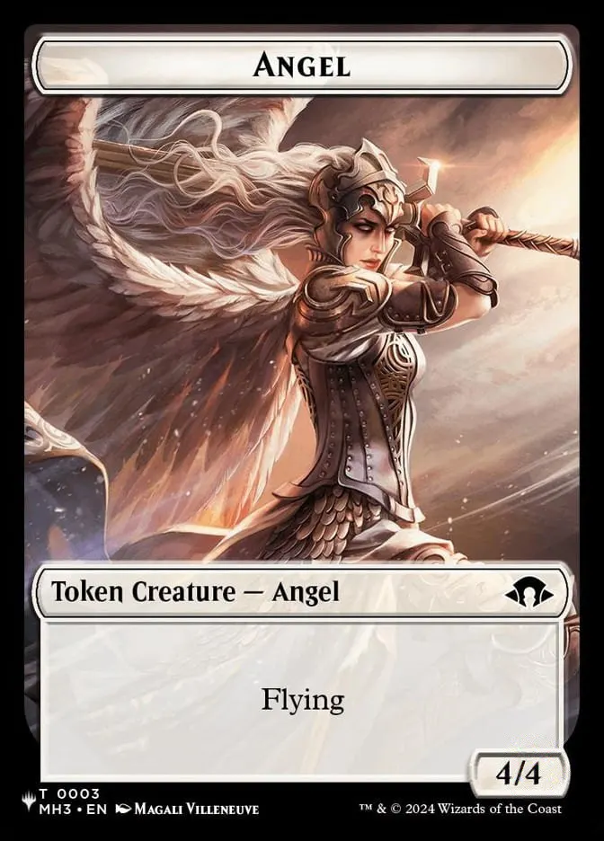 Citizen Token (GW 1/1) // Angel Token (W 4/4)