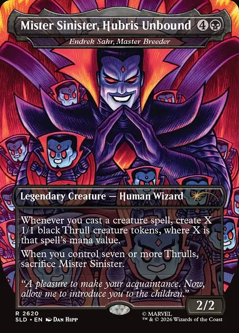 Endrek Sahr, Master Breeder