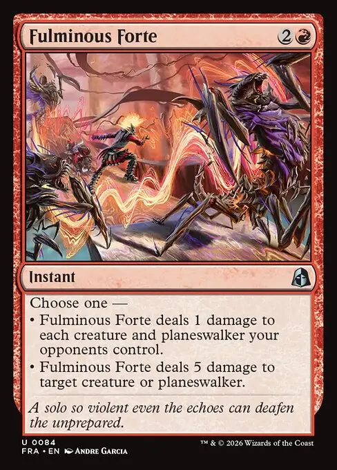 Fulminous Forte