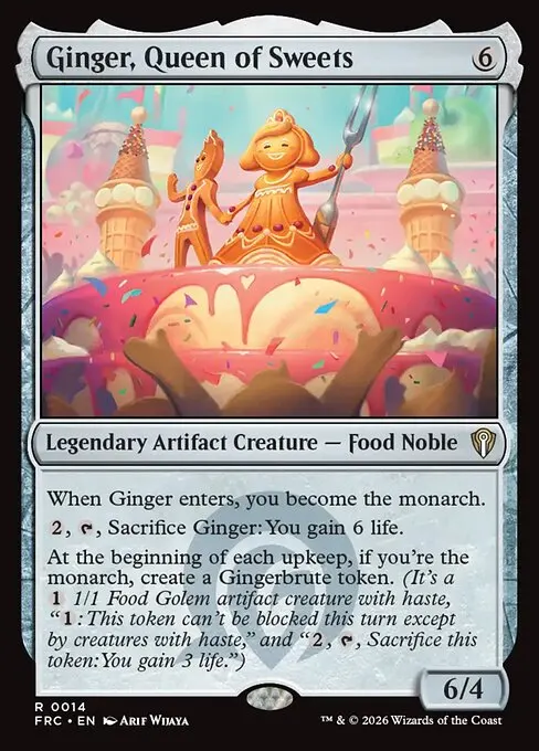 Ginger, Queen of Sweets