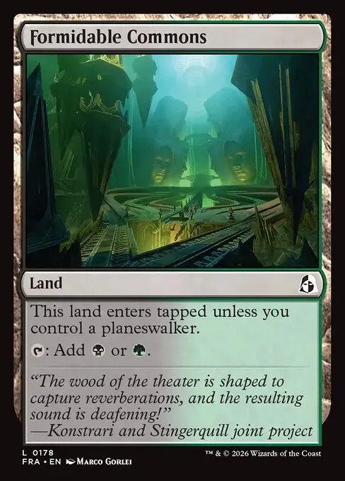 Formidable Commons